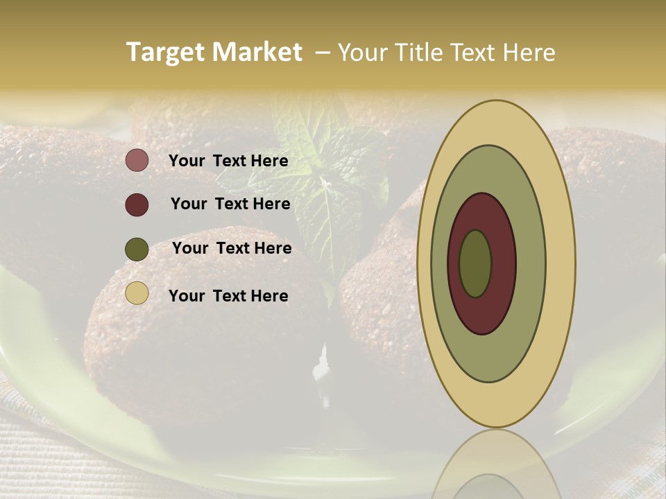 Cuisine Ingredient Drop PowerPoint Template
