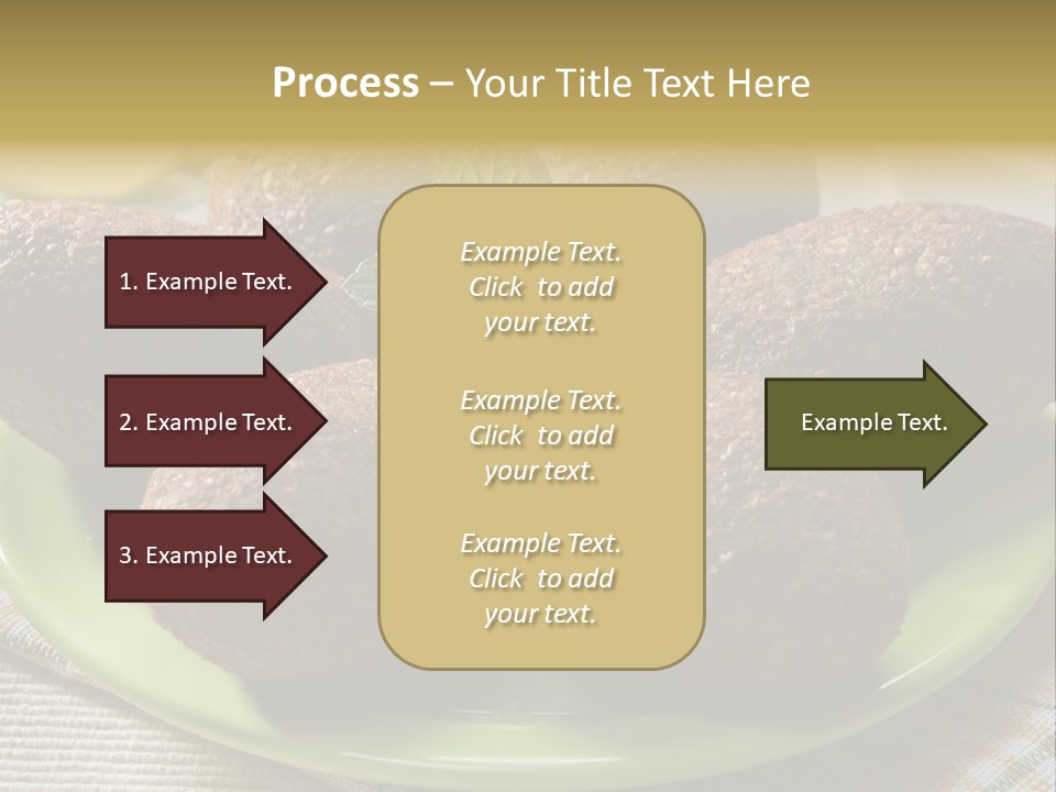 Cuisine Ingredient Drop PowerPoint Template