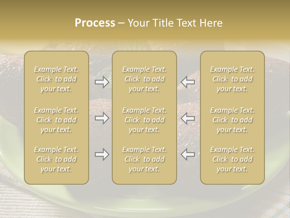 Cuisine Ingredient Drop PowerPoint Template