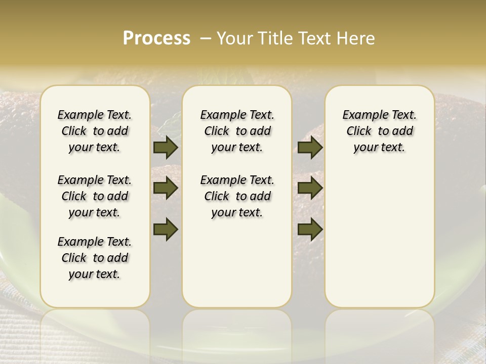 Cuisine Ingredient Drop PowerPoint Template