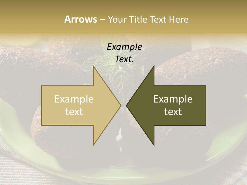 Cuisine Ingredient Drop PowerPoint Template