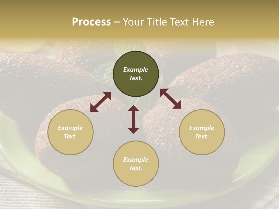 Cuisine Ingredient Drop PowerPoint Template