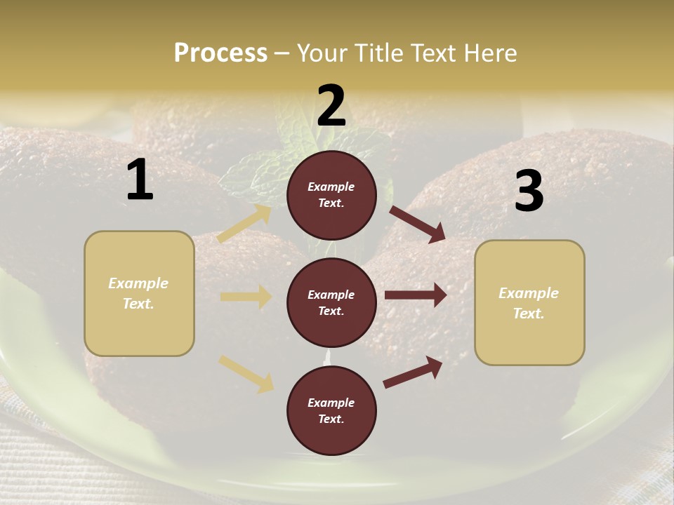 Cuisine Ingredient Drop PowerPoint Template