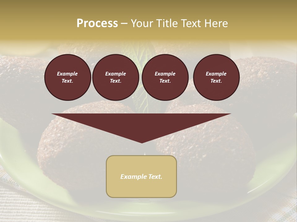 Cuisine Ingredient Drop PowerPoint Template