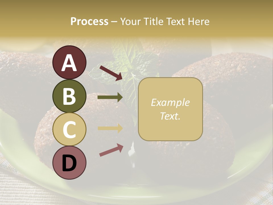 Cuisine Ingredient Drop PowerPoint Template
