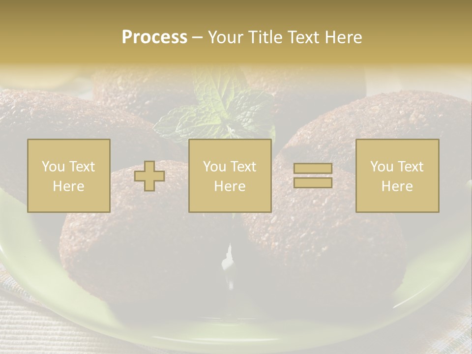 Cuisine Ingredient Drop PowerPoint Template