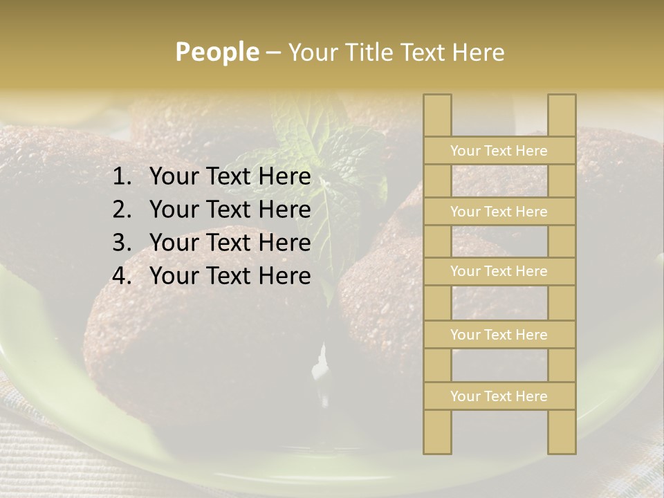Cuisine Ingredient Drop PowerPoint Template