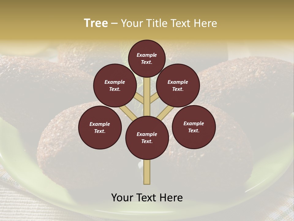 Cuisine Ingredient Drop PowerPoint Template