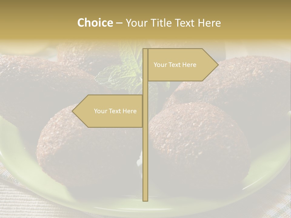 Cuisine Ingredient Drop PowerPoint Template
