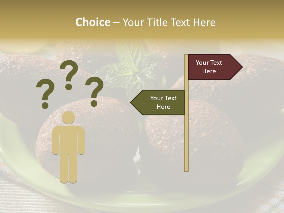 Cuisine Ingredient Drop PowerPoint Template