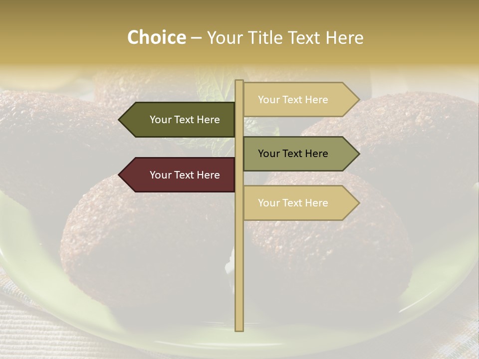 Cuisine Ingredient Drop PowerPoint Template