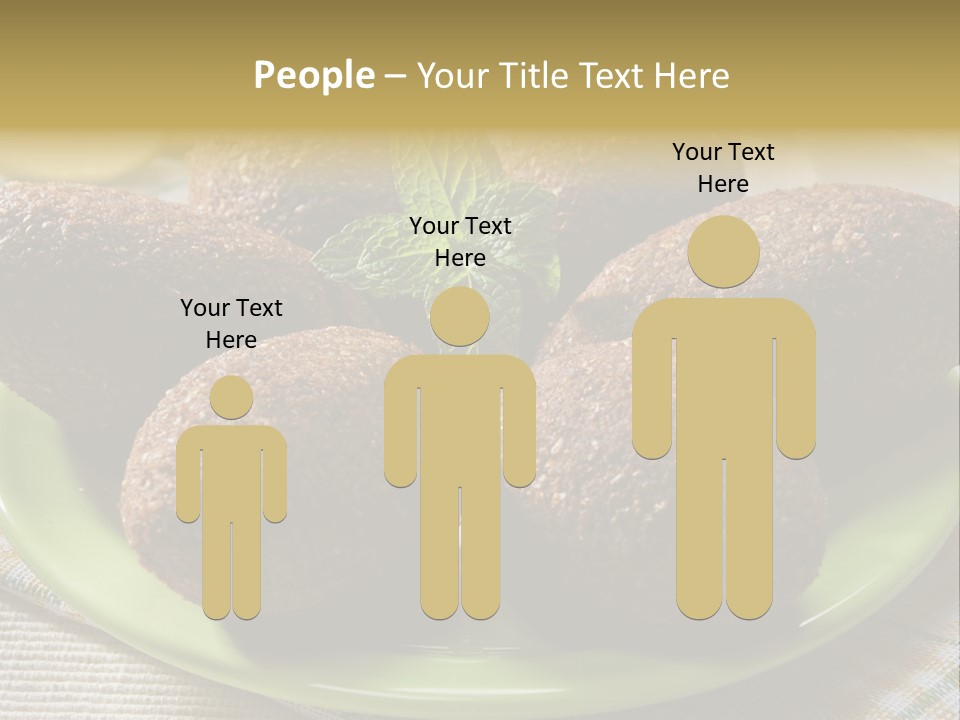 Cuisine Ingredient Drop PowerPoint Template