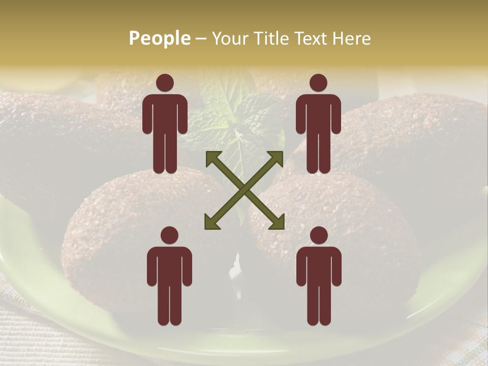 Cuisine Ingredient Drop PowerPoint Template