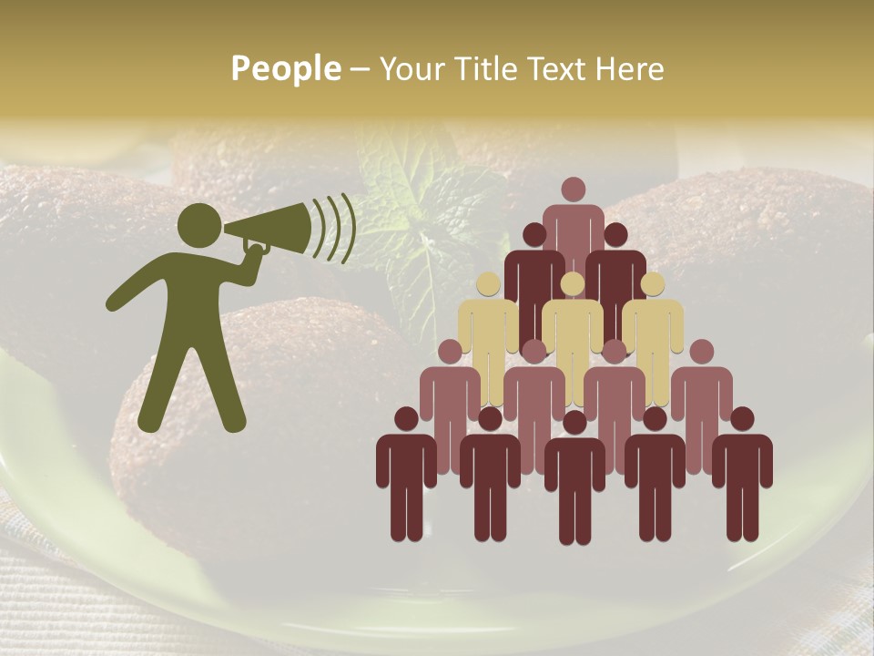 Cuisine Ingredient Drop PowerPoint Template