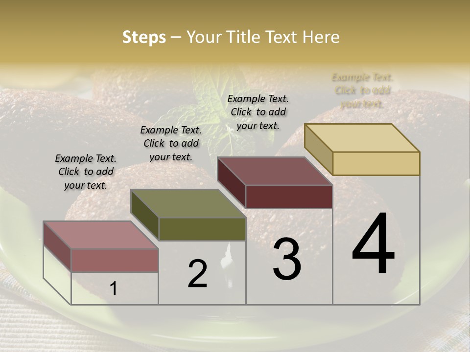 Cuisine Ingredient Drop PowerPoint Template