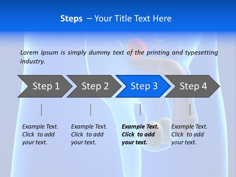 Horizontal Fruit Vegetarian PowerPoint Template