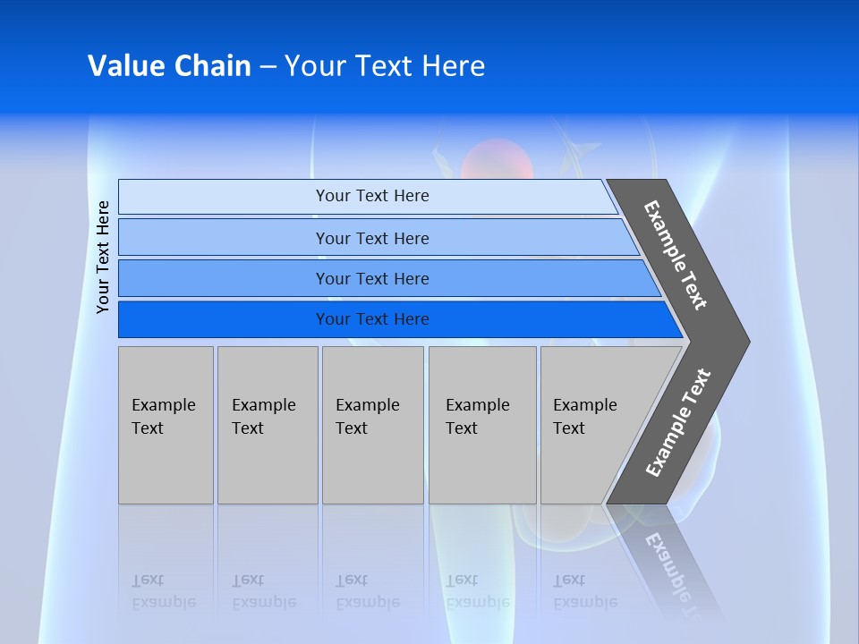 Horizontal Fruit Vegetarian PowerPoint Template