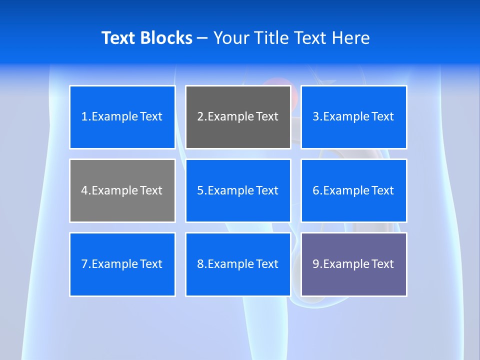 Horizontal Fruit Vegetarian PowerPoint Template