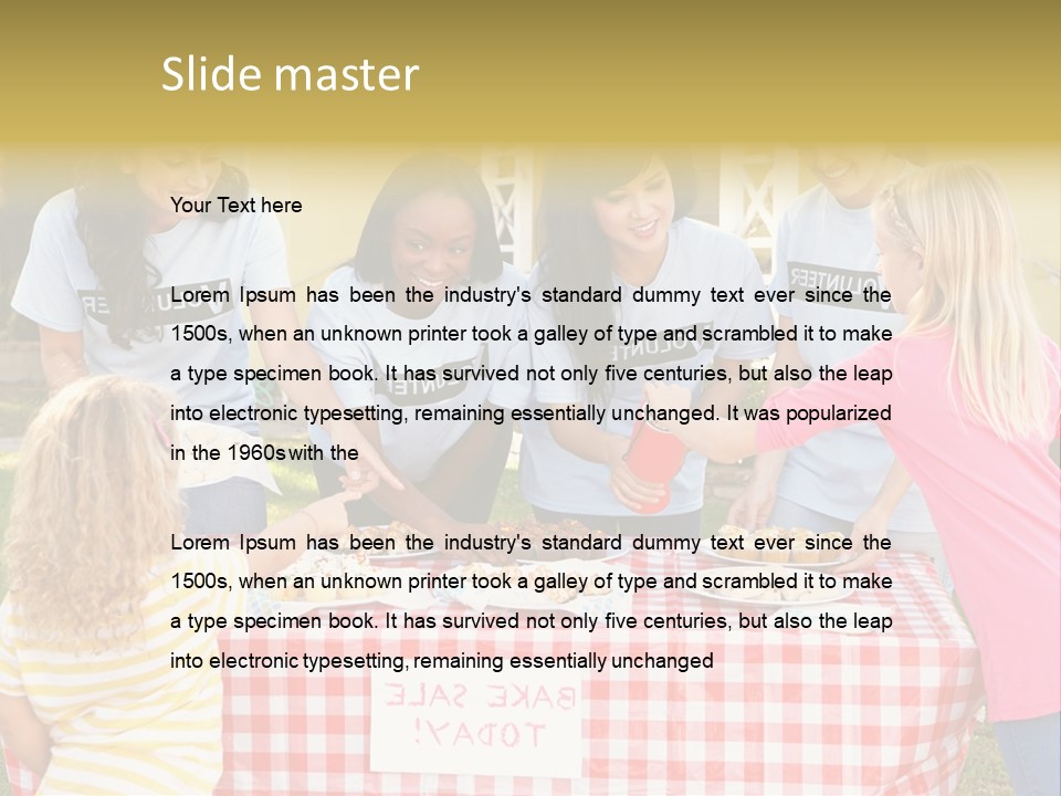 Decoration Small Away PowerPoint Template