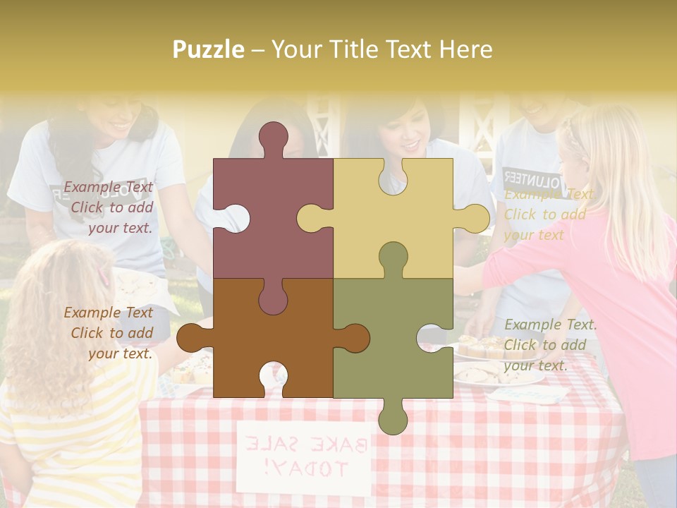 Decoration Small Away PowerPoint Template