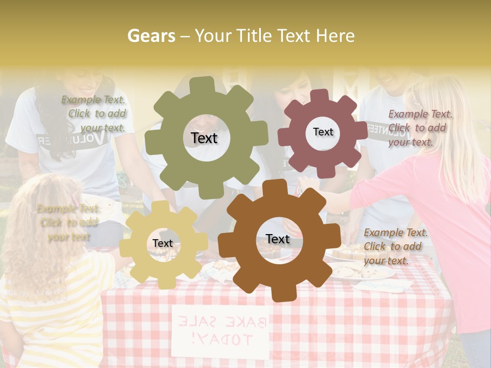 Decoration Small Away PowerPoint Template