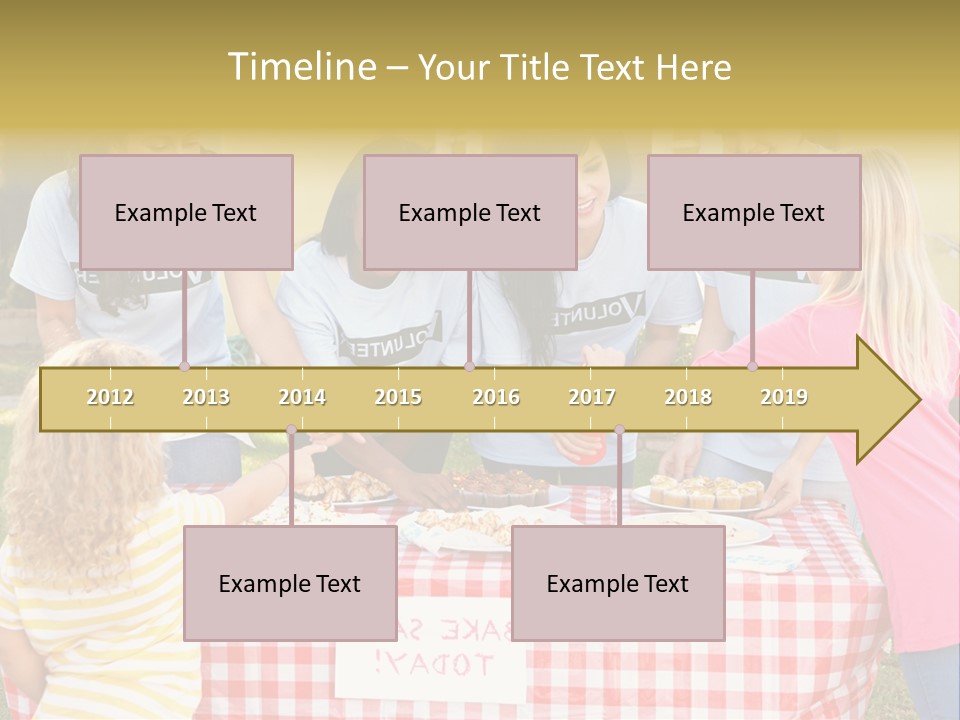 Decoration Small Away PowerPoint Template