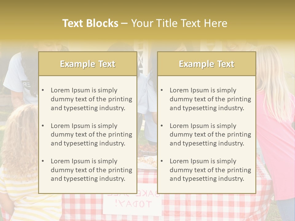 Decoration Small Away PowerPoint Template