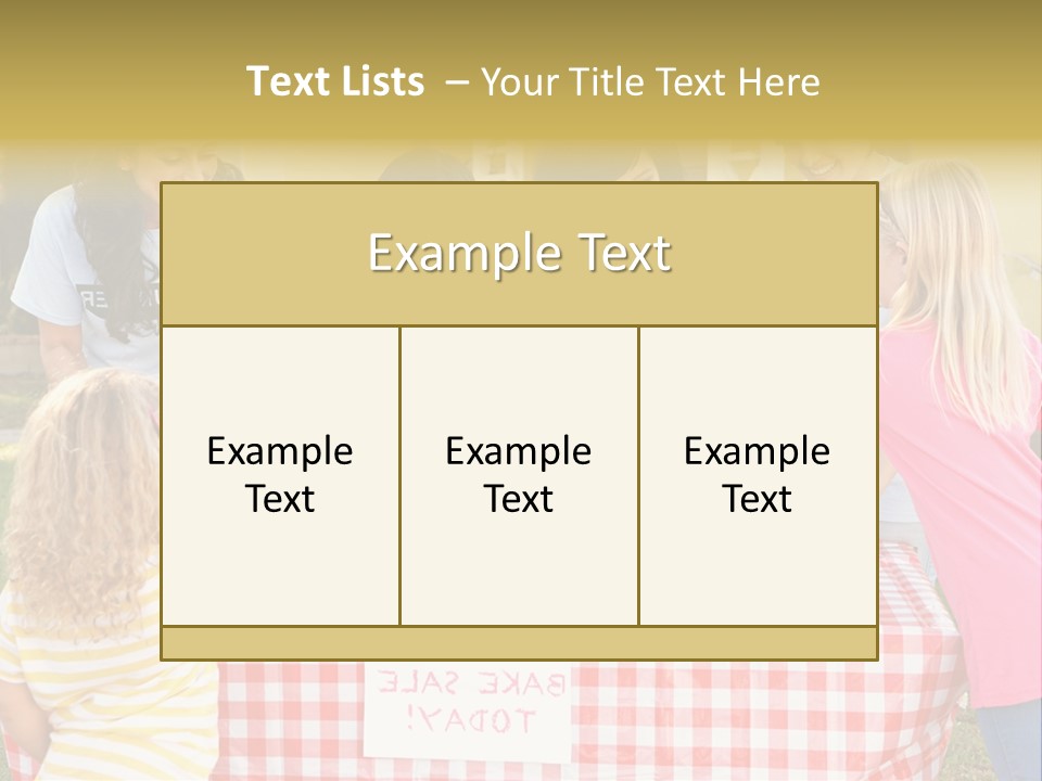 Decoration Small Away PowerPoint Template