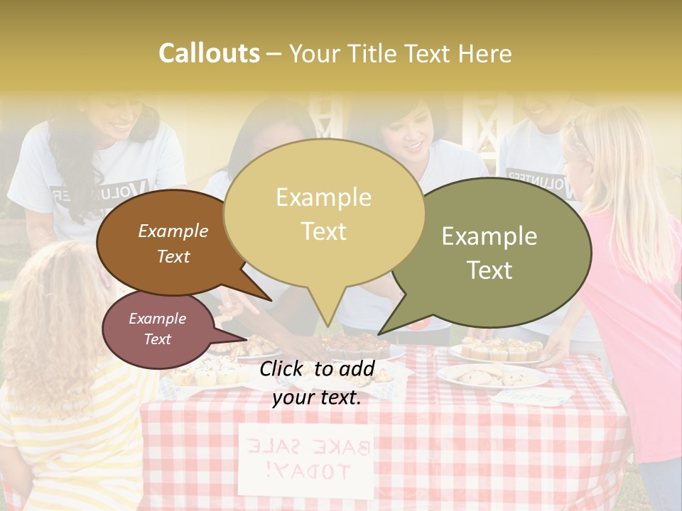 Decoration Small Away PowerPoint Template