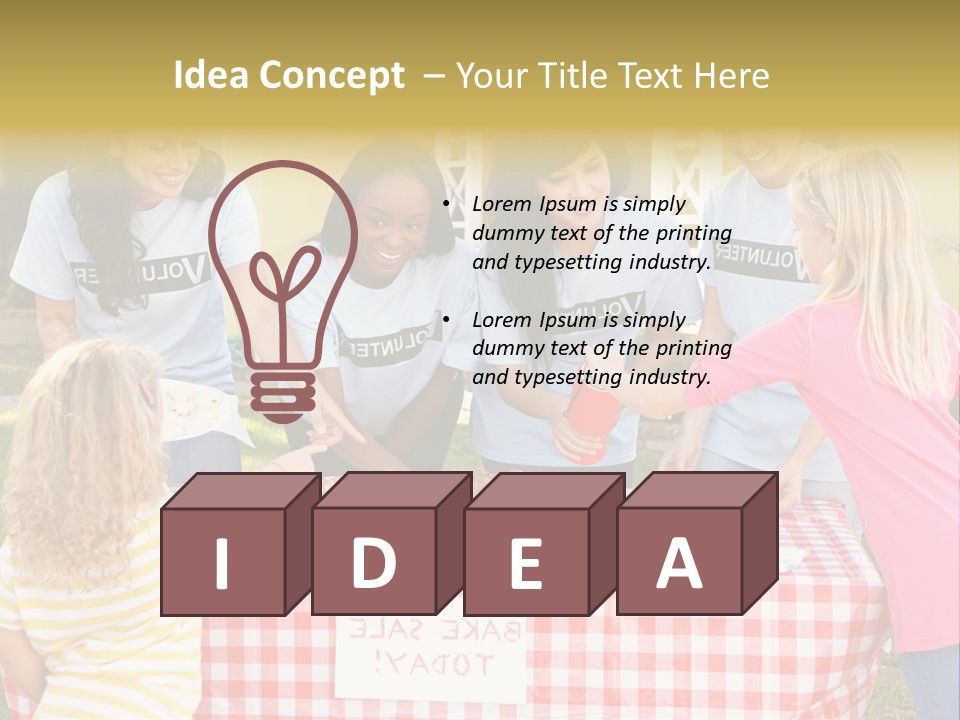 Decoration Small Away PowerPoint Template