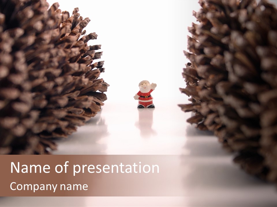 Decoration Small Away PowerPoint Template