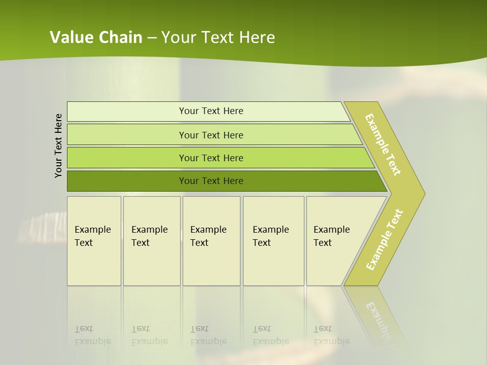 Wood Colour Bamboo PowerPoint Template
