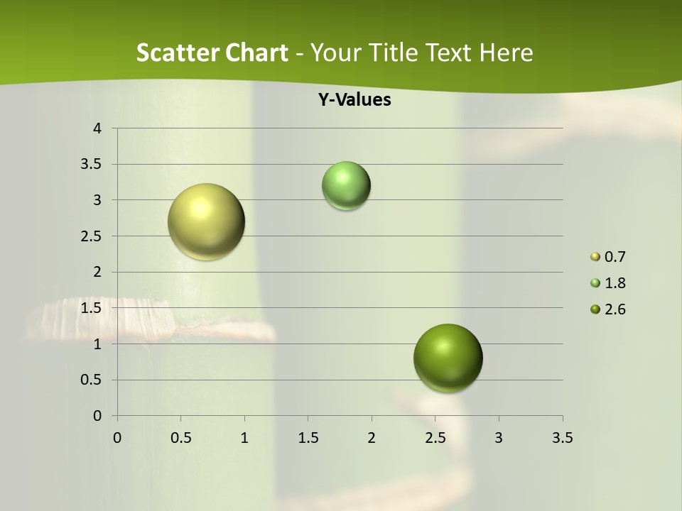 Wood Colour Bamboo PowerPoint Template