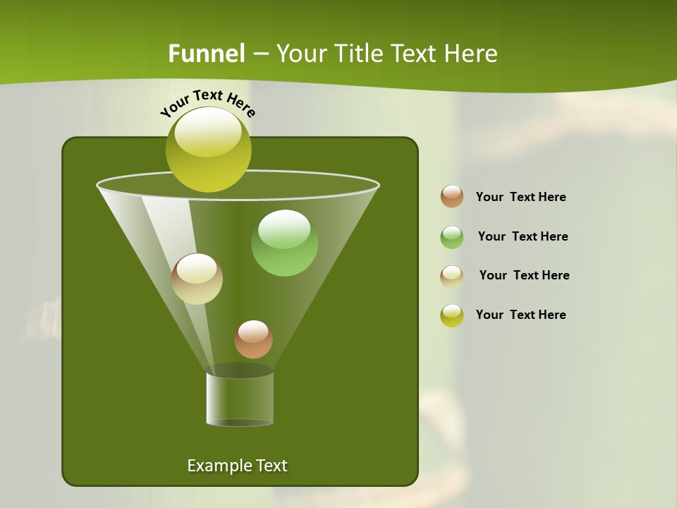 Wood Colour Bamboo PowerPoint Template