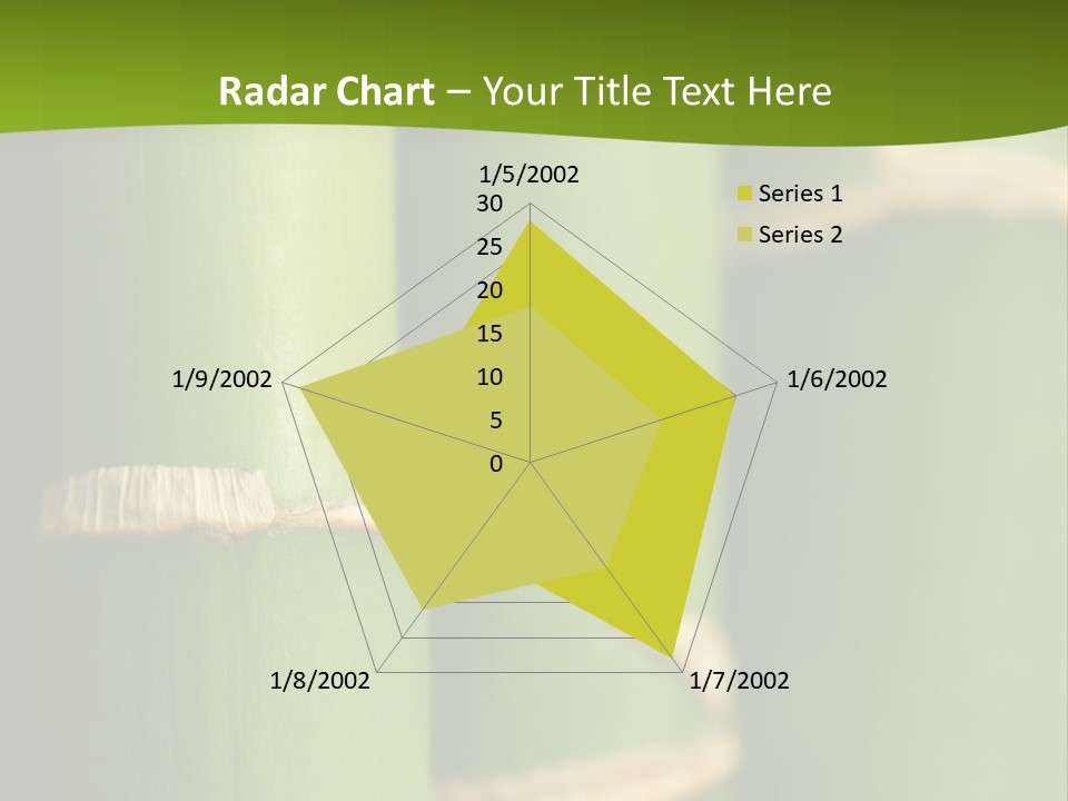 Wood Colour Bamboo PowerPoint Template