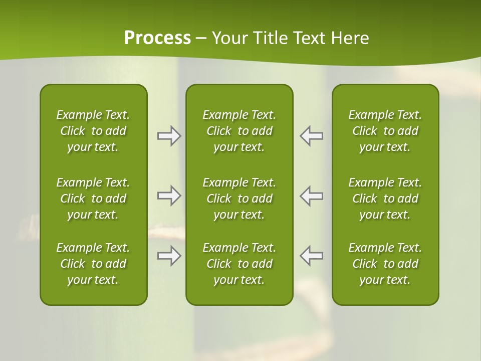 Wood Colour Bamboo PowerPoint Template
