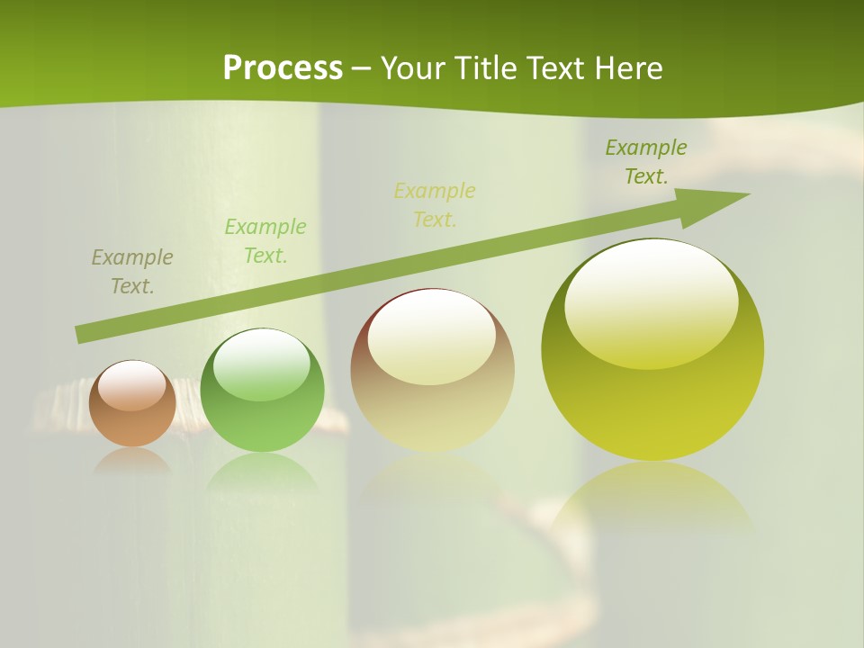 Wood Colour Bamboo PowerPoint Template