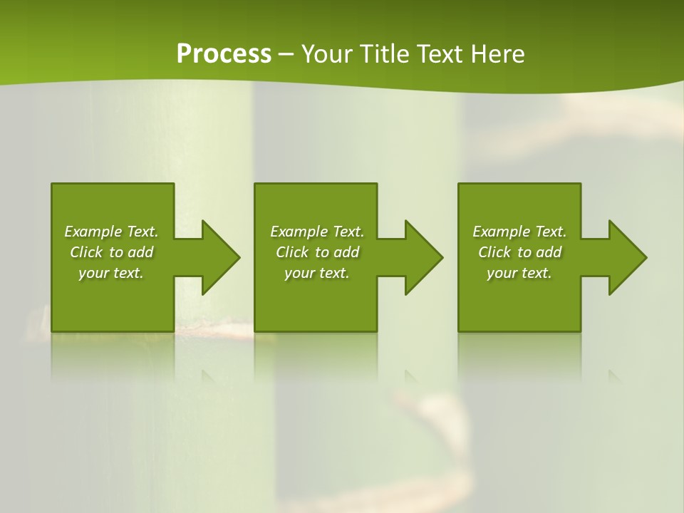 Wood Colour Bamboo PowerPoint Template