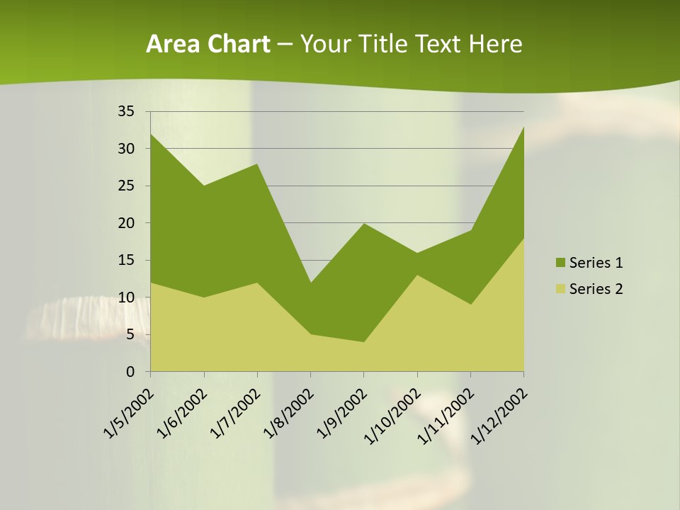 Wood Colour Bamboo PowerPoint Template