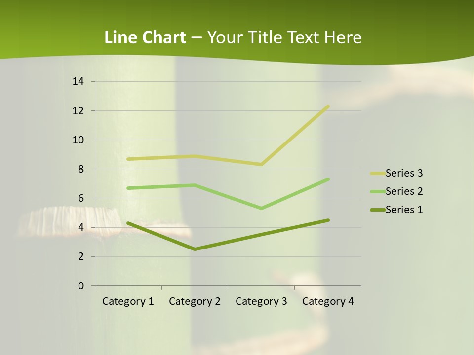 Wood Colour Bamboo PowerPoint Template