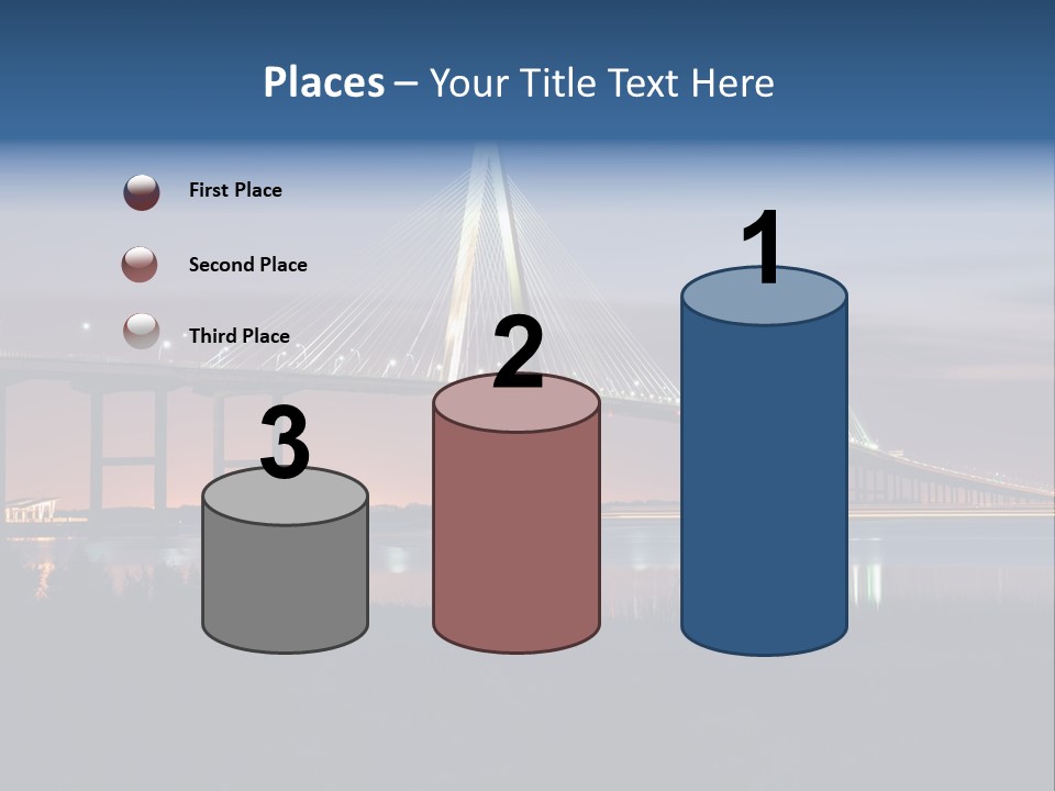 Cables Charleston South Carolina PowerPoint Template