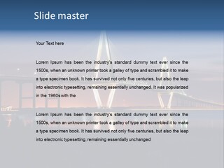 Cables Charleston South Carolina PowerPoint Template