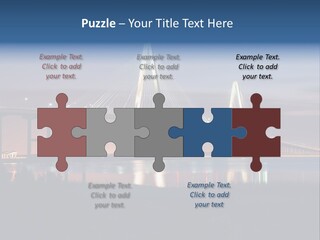 Cables Charleston South Carolina PowerPoint Template