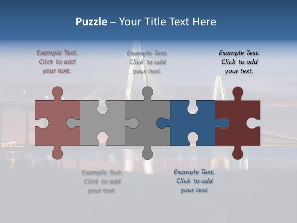 Cables Charleston South Carolina PowerPoint Template