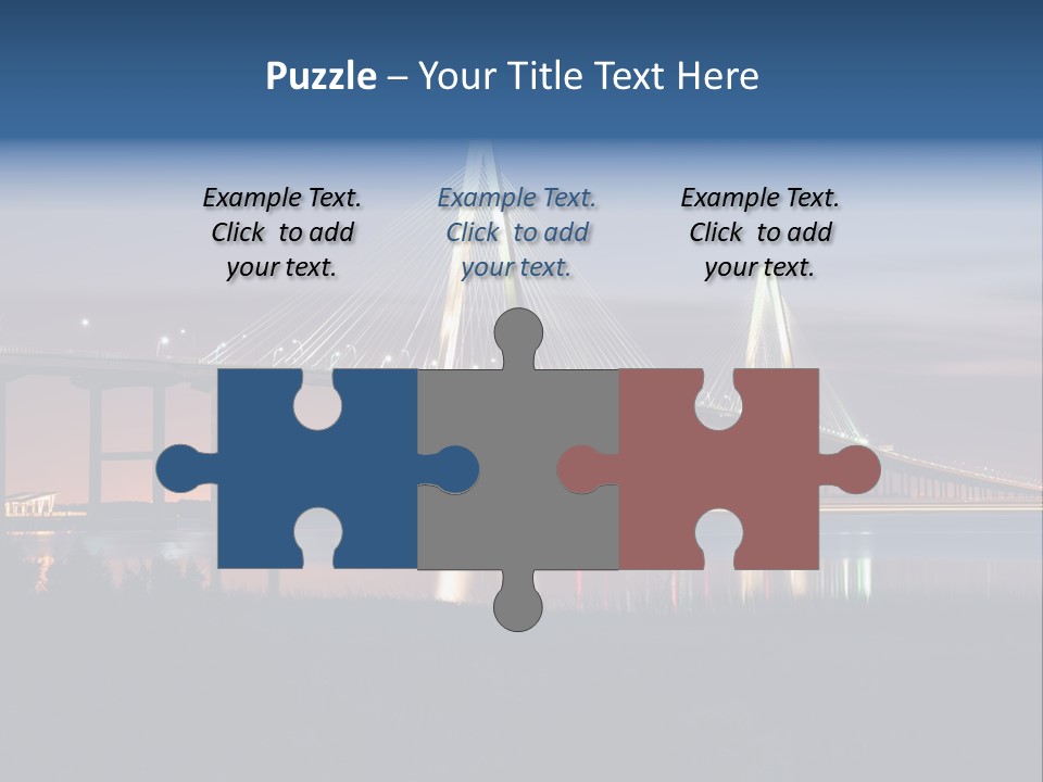 Cables Charleston South Carolina PowerPoint Template