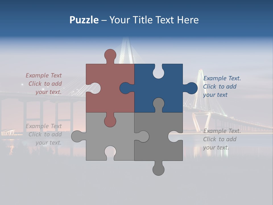 Cables Charleston South Carolina PowerPoint Template