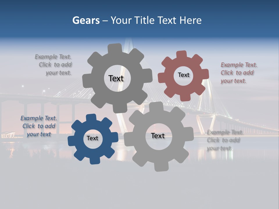 Cables Charleston South Carolina PowerPoint Template