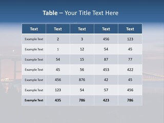 Cables Charleston South Carolina PowerPoint Template