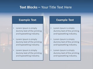 Cables Charleston South Carolina PowerPoint Template