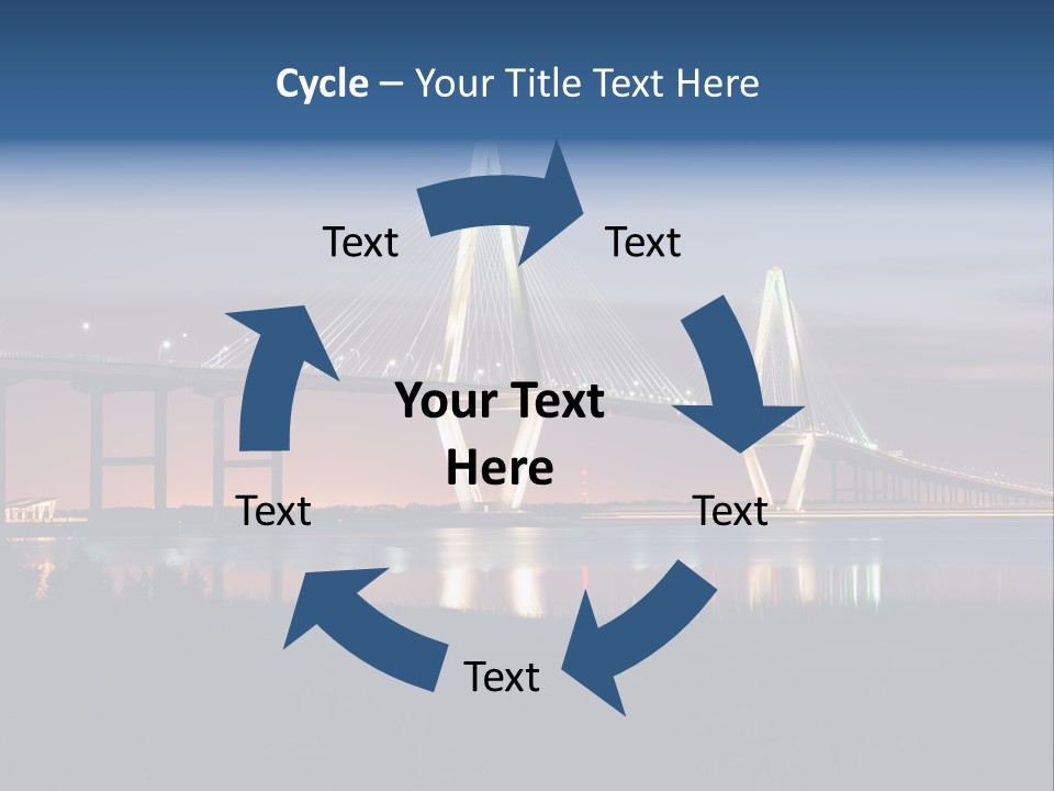 Cables Charleston South Carolina PowerPoint Template